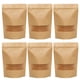 thumbnail image 1 of Bolsas de regalo de papel Kraft con ventana transparente, 50 Uds., bolsa de almacenamiento dulce autoadhesiva portátil para suministros de fiesta (16x22cm) kaili Sencillez, 1 of 4