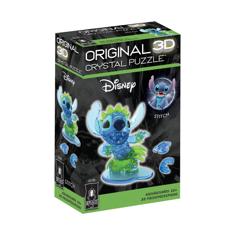 BePuzzled, 3D Crystal Puzzle, Disney Hula Stitch, 35 Pcs - Walmart.com BePuzzled, 3D Crystal Puzzle, Disney Hula Stitch, 35 Pcs - Walmart.com