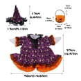 thumbnail image 3 of Sruoe Porch Goose Outfits, Porch Goose Halloween Outfit, Porch Goose Clothes, 23 Inch Cement Goose Clothes Dress, Duck Clothes for Halloween Holiday Outdoor Garden Yard Lawn Patio Statue Decor, 3 of 7