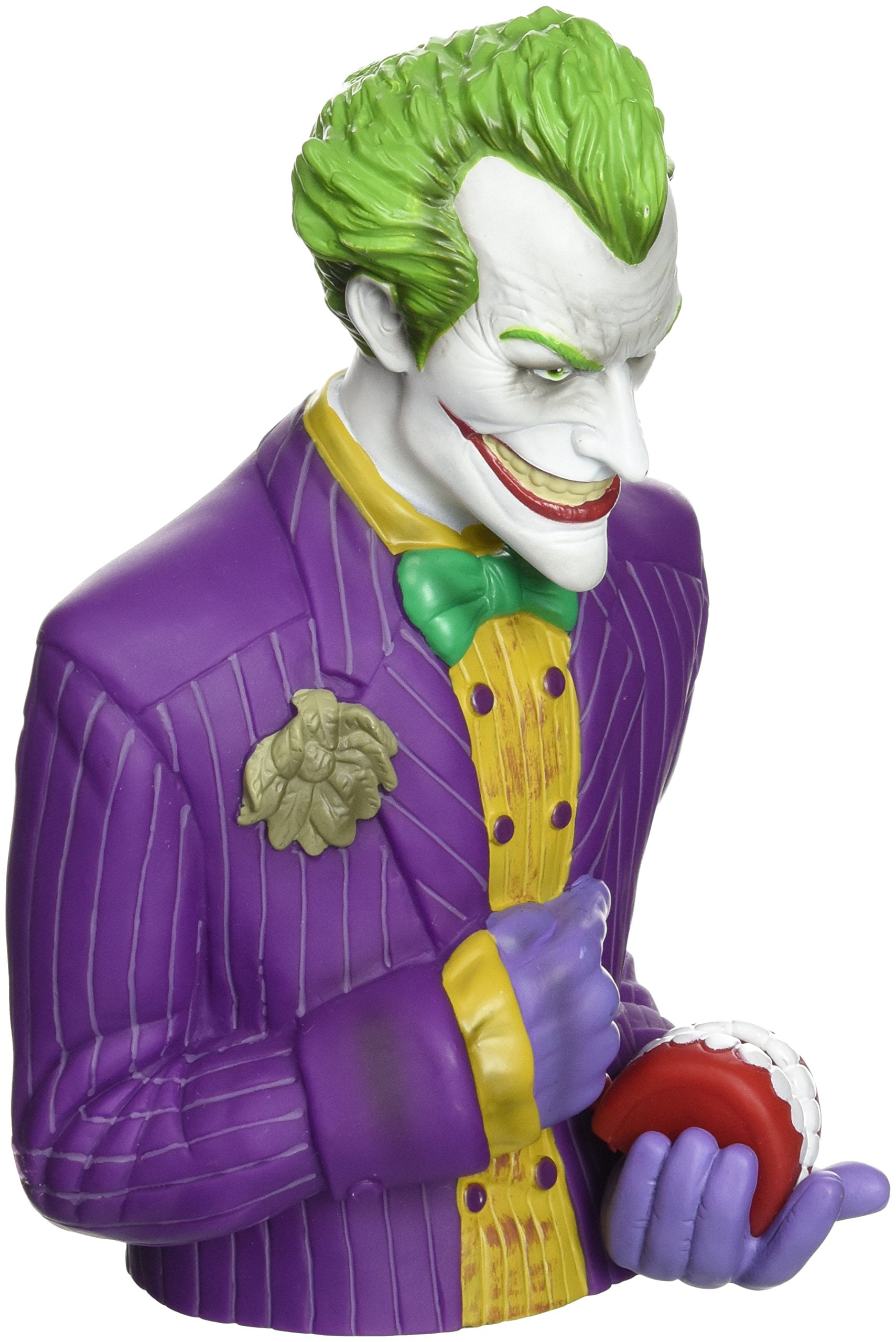 Monogram Batman Arkham Asylum Joker Bust Bank