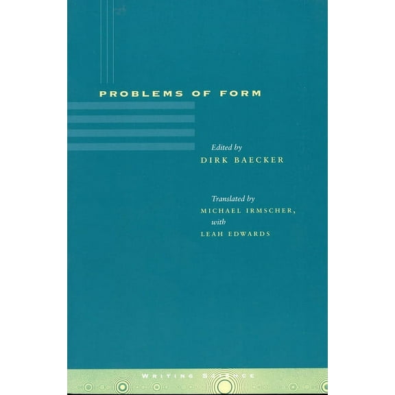 Writing Science Problems of Form, (Paperback)