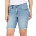 thumbnail image 2 of Seven7 Women's Soft Stretch Fray Hem Sunset Bermuda Short (Resist, 14), 2 of 4