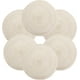 thumbnail image 1 of Nvzi Juego de 6 manteles individuales redondos tejidos, elegantes manteles individuales de 15 pulgadas para mesas de comedor, decoración de fiestas en interiores y exteriores (beige), 1 of 5