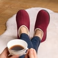 thumbnail image 3 of RockDove Women's Madison Bootie Slipper, Red, Size 10, 3 of 6
