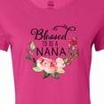 thumbnail image 3 of Inktastic Blessed to Be a Nana with Flowers Women's T-Shirt, 3 of 5