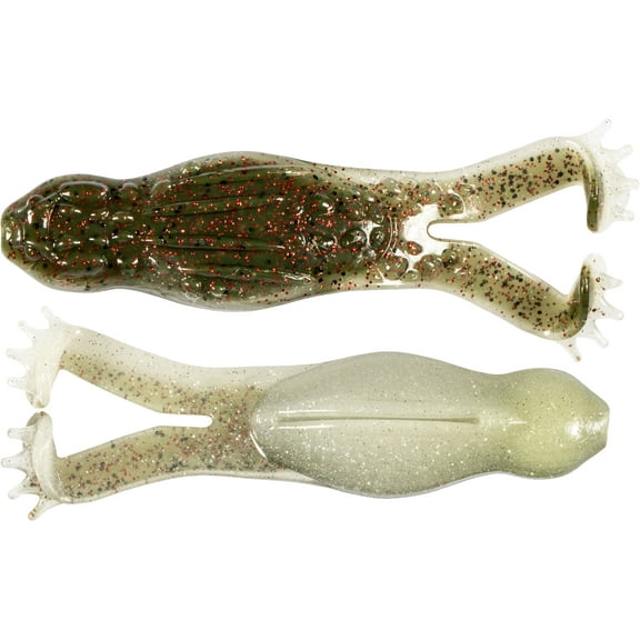 Z-man Goat Toadz Soft Bait, 3 pack, 4 in, Redbone