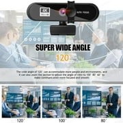 4K High Definition Webcam Autofocus Live Webcam USB Live Webcam Free Drive with Mic Computer Camera