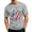 Gray, variant on Men's 250 Years USA Patriotic T-Shirt 1776-2026 American Flag Jet Fighter Short Sleeve 4th of July Shirt Crew Neck Summer Tops USA Flag Graphic Tees Black L