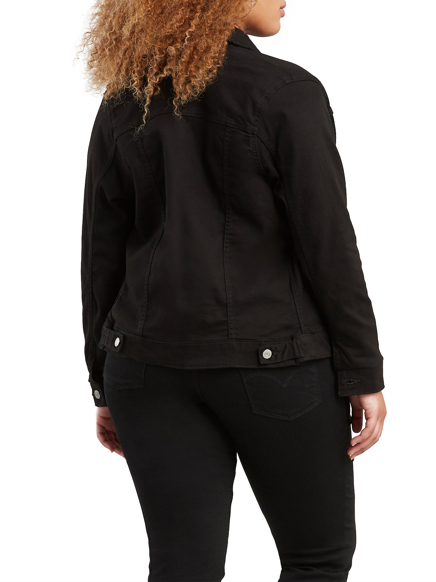 Levi's Women's Plus Size Original Denim Trucker Jacket