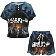 thumbnail image 3 of Dead by Daylight Women Pajamas Set Loungewear Sleepwear 2 Piece PJ Sets, 3 of 8