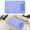 B, variant on Non Slip Bathtub Mat, Anti Mold Shower Mat with Drain Holes, 27.56" x 14.57" Massage Textured Foot Scrubber Bath Mat, Soft Waterproof Anti Skid Bathroom Floor Mat for Inside Shower Tub, Dusty Blue