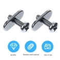 thumbnail image 3 of COMPUKAS 1 Set Kayak Rail Screws Nuts in Silver 304 Stainless Steel for Durability, 3 of 8