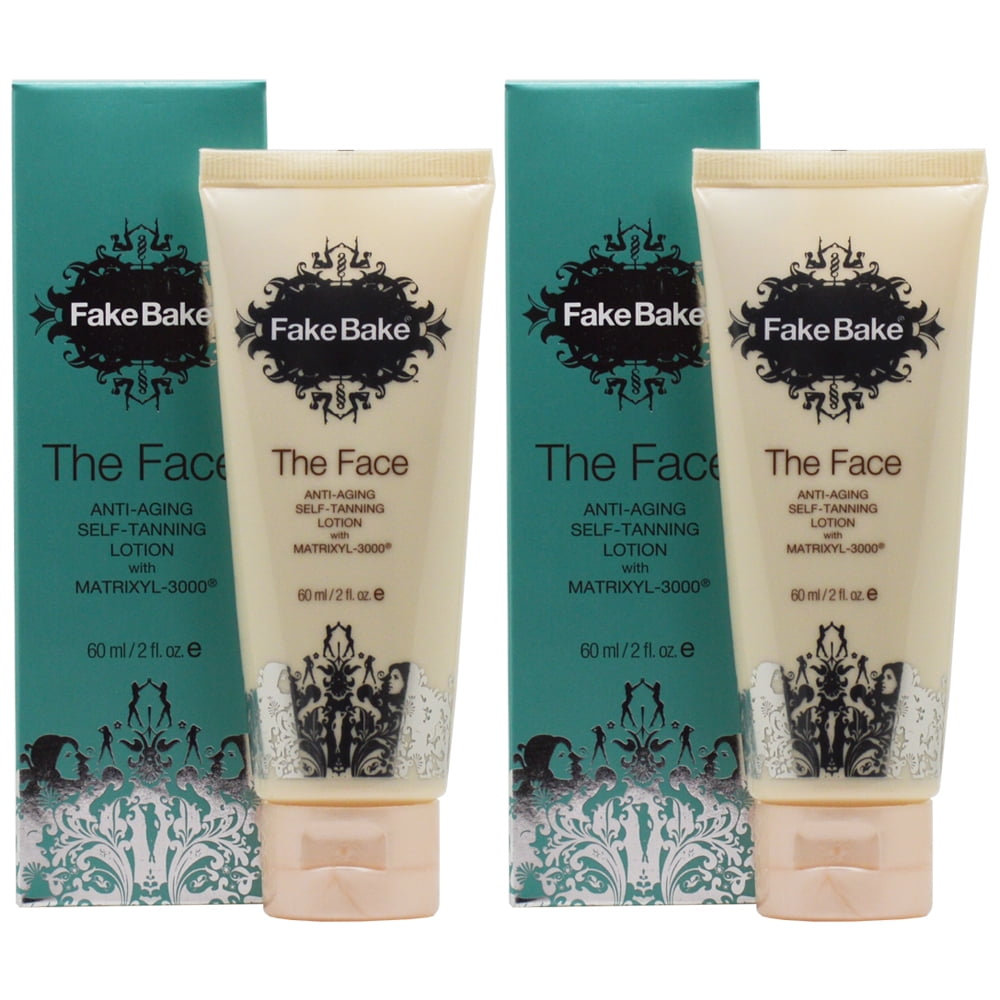 Fake Bake Fake Bake The Face AntiAging SelfTanning Lotion 2oz "Pack