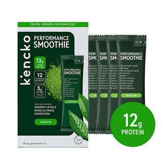 Kencko Vanilla Organic Instant Fruit & Veggie Protein Smoothie Two