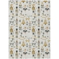 thumbnail image 2 of Addison Rugs Chantille Indoor/Outdoor Transitional Holiday Ivory Machine Washable Rectangle Rug, 10' x 14', 2 of 7