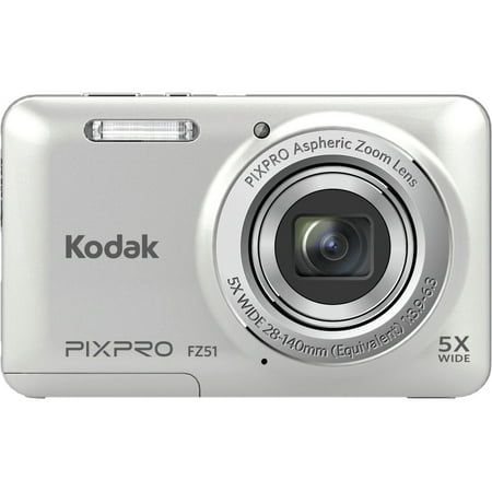 UPC 819900010121 product image for Kodak PIXPRO FZ51 16.2 Megapixel Compact Camera, Blue | upcitemdb.com