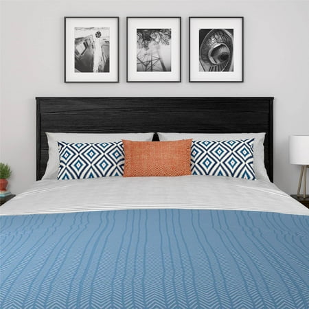Ameriwood Home Crescent Point Queen Size Headboard, Multiple Colors