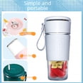 thumbnail image 3 of Exprimidor portátil para estudiantes, hogar, multifuncional, pequeño, mini exprimidor, taza mezcladora, exprimidor inalámbrico recargable, 3 of 5