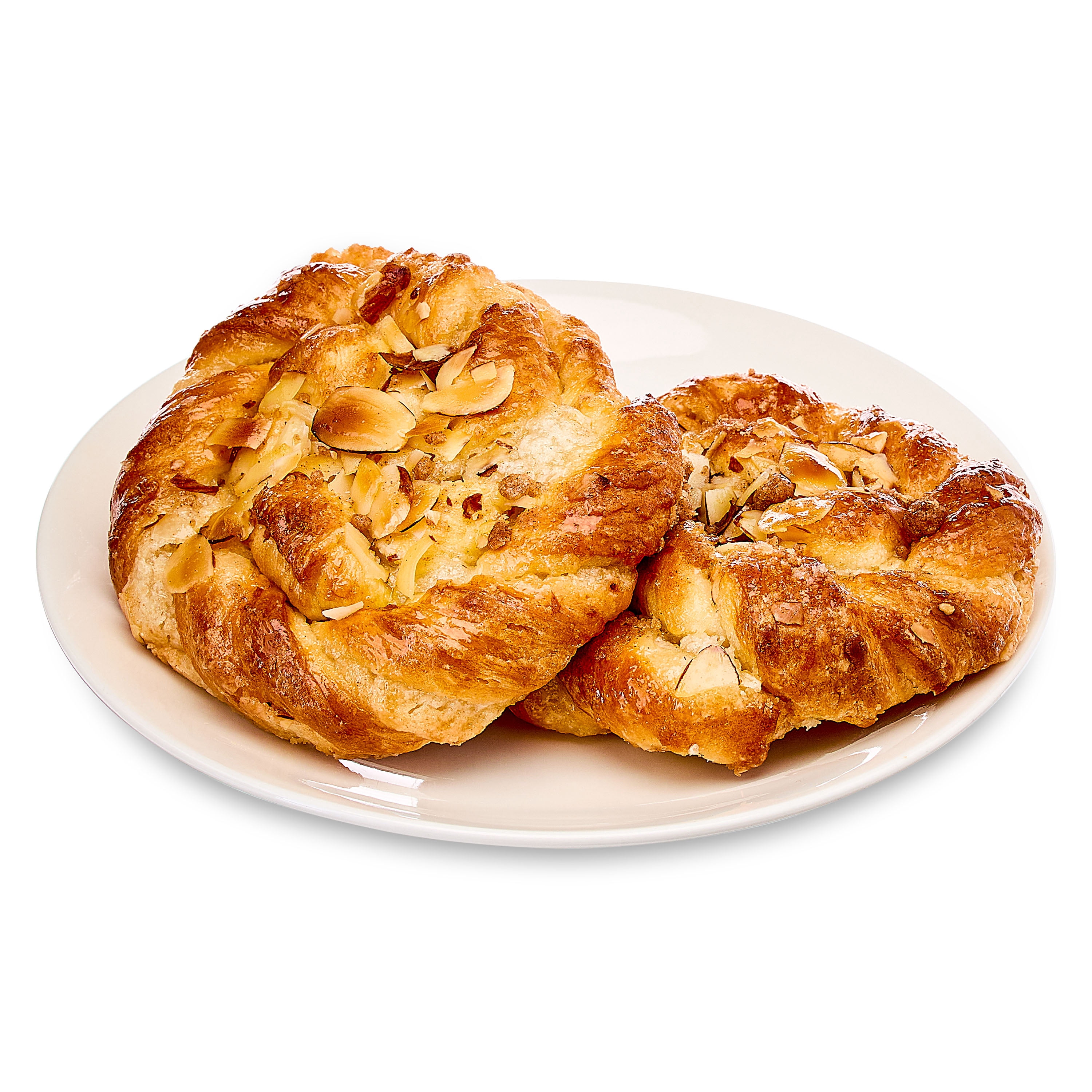Marketside Almond Danish Pastries with Glaze, 7 oz, 2 Count (Shelf Stable)