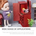 thumbnail image 2 of CIMAXIC Mini Dressing Table Delicate Mini Dressing Table Doll House Small Dressing Table Drawer Cabinet,5.94"X4.45"X1.65", 2 of 5