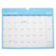 thumbnail image 1 of Calendario de pared colgante con páginas mensuales desprendibles para el hogar o la oficina Calendario de planificación estética Planificador anual vertical, 1 of 8