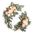 thumbnail image 2 of Juego de arco de flores artificiales para boda, letrero de bienvenida, guirnalda de flores rosas realista para Estilo B, 2 of 9