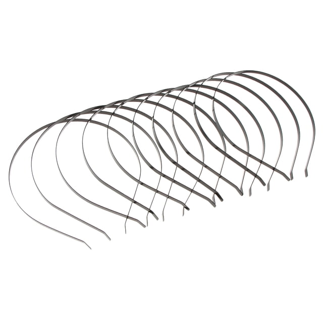 10 Piezas Marco de Diadema Liso Sunnimix Diadema de Metal para Bricolaje Artesanal