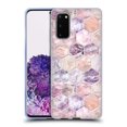 thumbnail image 1 of Micklyn Le Feuvre Marble Patterns Rose Quartz And Amethyst Stone And Hexagon Tile Soft Gel Case Compatible with Samsung Galaxy S20 / S20 5G, 1 of 7