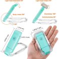 thumbnail image 5 of Lámpara de lectura con clip Blueled, lámpara de lectura para libros en la cama, luz agradable para la vista, recargable por USB, 2 configuraciones de brillo para protección ocular, luz LED,, 5 of 5