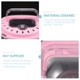thumbnail image 3 of Raindrops Cage Para Hamster De Plástico Rosa Con Asa Para Transportar Mascotas Pequeñas En Viajes, 3 of 7