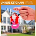 thumbnail image 2 of 16pcs Summer Keychains Tropical Hawaiian Keychain Beach Style Keychains Hanging, 2 of 4
