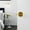 Gold, variant on Round Recessed Door Lock 304 Stainless Steel Hidden Recessed Cup Door Handle Keyless Recessed Door Pull Latch Knob Round Embedded Concealed Door Pull for Bathroom Bedroom