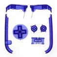 thumbnail image 1 of For Gameboy Advance GBA Console Replacement Multi-Color Buttons Keypads L R A B D Pads Power ON OFF Buttons Clear Dark Blue, 1 of 6