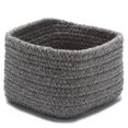 thumbnail image 1 of Natural Shelf Square BSKT 11x11x8 Dark Gray, 1 of 2