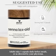 thumbnail image 6 of AKSHAR AYURVEDA Senna Leaf Lax Aid Capsules Laxative Stool Softener for Men and Women, 60 Count, 6 of 10