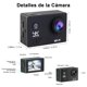 thumbnail image 4 of BLUEQUE C&aacute;maras de Acci&oacute;n, C&aacute;mara Deportiva, 1080P Ultra HD C&aacute;mara Acuatica 30M, 4K WiFi C&aacute;mara Deportiva Sumergible, 2 Pulgadas Pantalla, 170 &a, 4 of 9