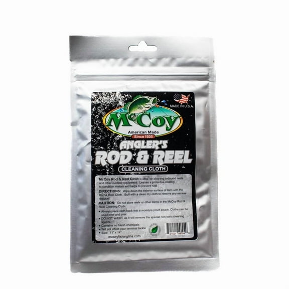 McCoy Angler's Rod & Reel Cleaning Cloth
