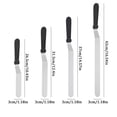 thumbnail image 2 of 6 Inch Angled Cake Spatula, Stainless Steel Icing Spreader for Frosting and-Smoothing, Baking Palette/Knife for Cake/Decorating, Unmolding and Dessert Finishing at Home C, 2 of 5