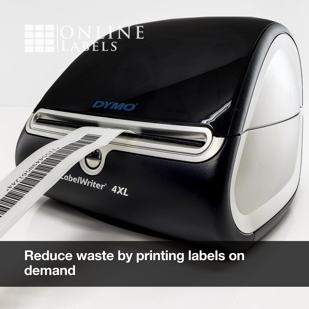1.1 x 3.5 Removable Labels for DYMO Printers - Online Labels (4 Rolls)