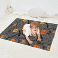 thumbnail image 2 of Vintage Halloween Elements Pattern Blanket,Comfortable Soft Flannel Throw Blanket,All Season,Warm Lightweight Blankets for Sofa Bed Couch Living Room Chair,30"x40", 2 of 4