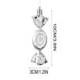 thumbnail image 2 of Christmas Decorations 6pcs Christmas Candy Ornaments Hanging Candy Pendants Xmas Tree Hanging Ornaments Candy Pendants Christmas Tree Decorations, 2 of 5