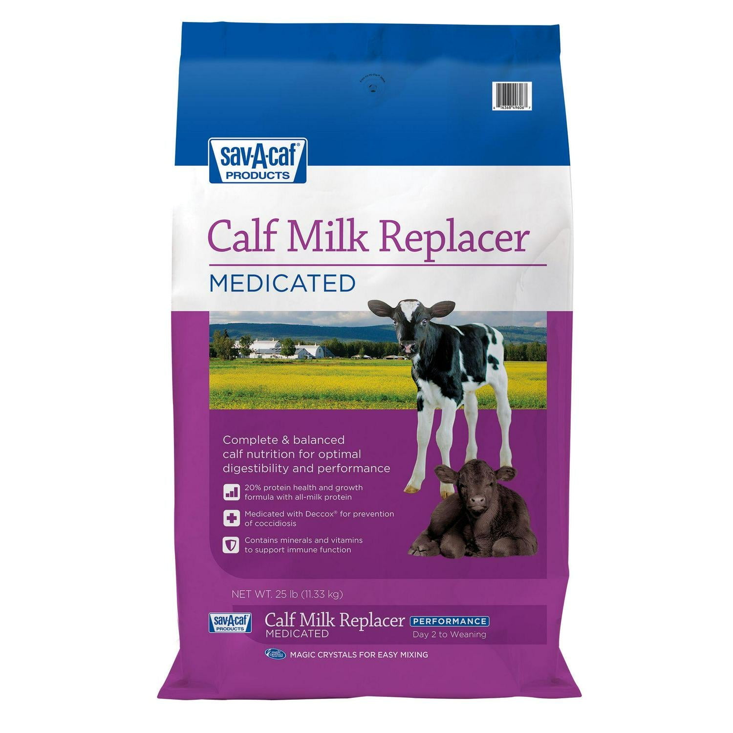 SavACaf Performance Calf Milk Replacer, 25 lb.