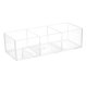 thumbnail image 1 of CAJA Organizador de MaquillaJe Acrílico, Contenedor de Almacenamiento Cosmético Compacto Multipósito para Oficina, 1 of 7