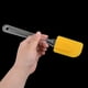 thumbnail image 4 of Utensilio de cocina Mango de plástico Crema antiadherente Pastel Crema Mantequilla Espátula Raspador Amarillo Amarillo, 4 of 4