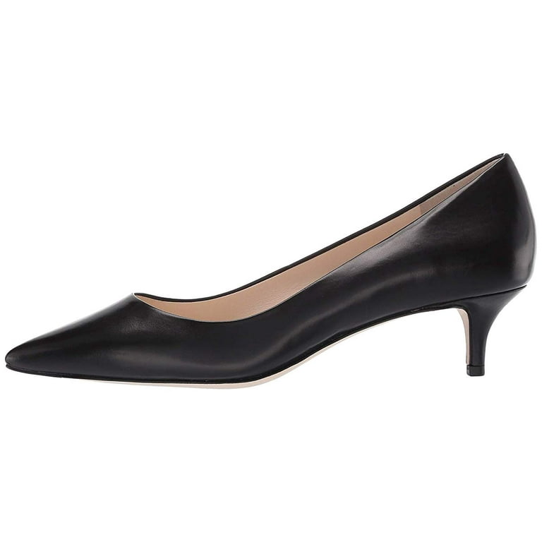 Cole Haan Vesta Pump (45mm) Black Leather - Walmart.com