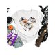 thumbnail image 1 of Halloween T-shirt - Halloween-Themed Pink Cotton T-Shirt for Girls - "Boo" Cartoon Ghosts & Pumpkins Design, Short Sleeve, Loose Fit, Casual Summer Top, Halloween Shirts, 1 of 6
