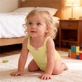 thumbnail image 7 of ShomPort Girls Sleeveless Bodysuit Cotton Tank Tops Summer Comfy Soft Undershirts 1-42 Months, 7 of 7