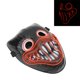 thumbnail image 4 of Halloween Light Up Mask, Shock Resistant Halloween LED Mask Realistic 3 Lighting Modes For Party, 4 of 5