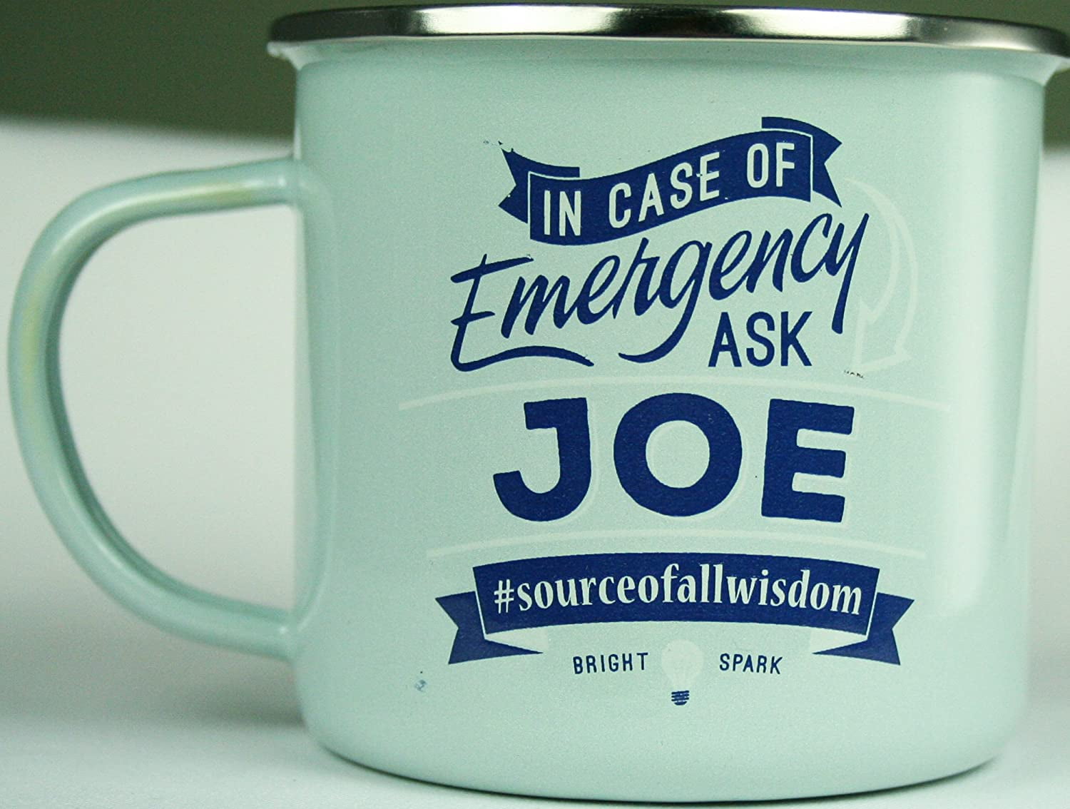 Funny mug cup IN CASE OF EMERGENCY FILL WITH WINE gift present 