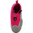 thumbnail image 7 of Womens Water Shoes Aqua Socks Surf Yoga Exercise Pool Beach Dance Swim Slip On 40314-6B(M)US Fuchsia-Grey, 7 of 7